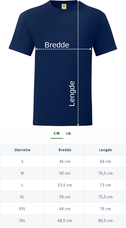Iconic T - Herre/Unisex (Kampanje)